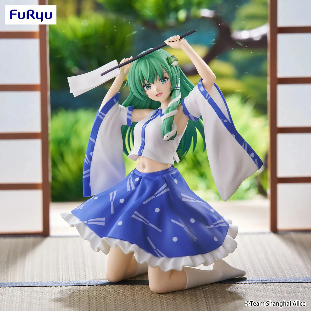 Sanae Kochiya Touhou Project Noodle Stopper Prize Figure by FuRyu - Mandorama