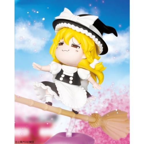 Marisa Kirisame Touhou Project Yurukaze Deformed Figure Prize Figure by Konami - Mandorama [src:https://figisland.net/wp-content/uploads/2025/11/s01011615053819.jpg]