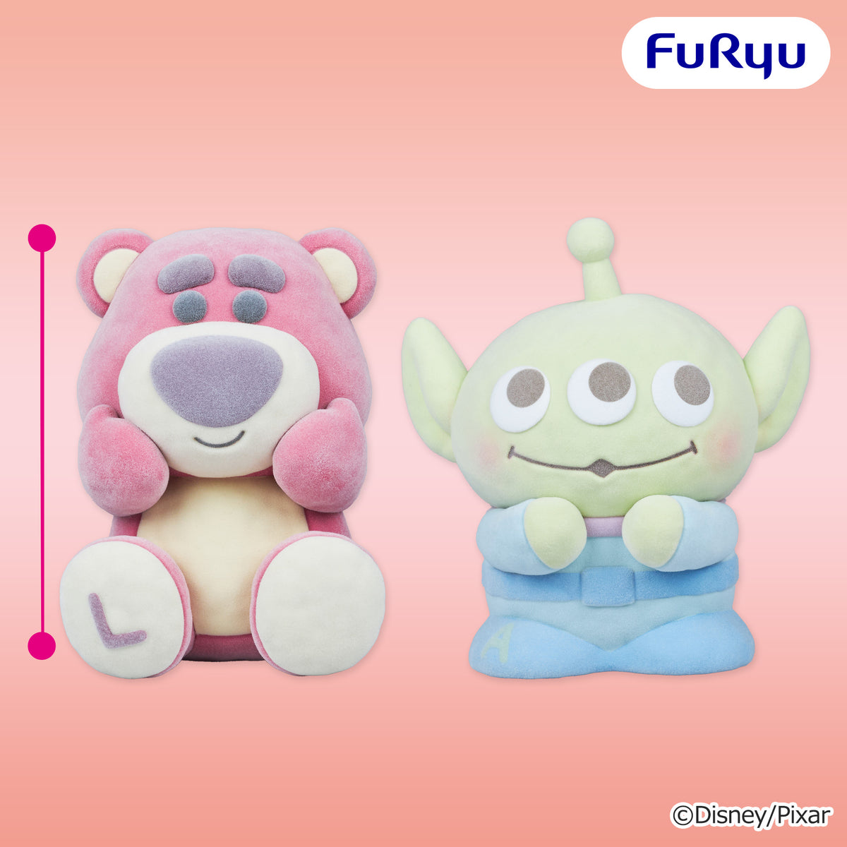 Lotso /Alien Toy Story Milky Boa Flocked Figure Prize Figure by FuRyu (06/2026) - Mandorama