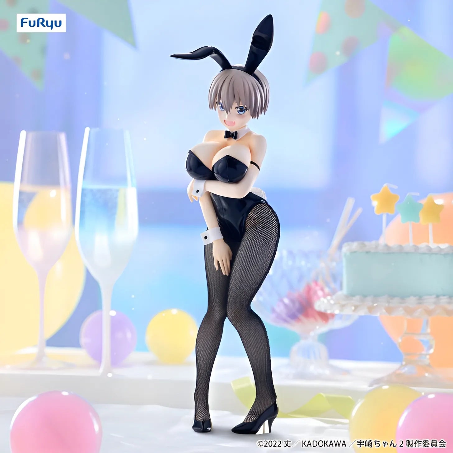 Hana Uzaki Uzaki-chan Wants to Hang Out! BiCute Bunnies Prize Figure by FuRyu (08/2025) - Mandorama [src:https://tokutame.net/wp-content/uploads/2025/05/prize-202508-uzaki-furyu.webp]