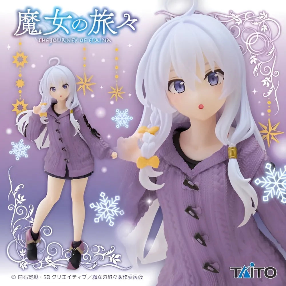 Elaina Wandering Witch: The Journey of Elaina Coreful Prize Figure by Taito (02/2025) - Mandorama [src:https://tokutame.net/wp-content/uploads/2025/02/prize-202502-majotabi-taito1.webp]