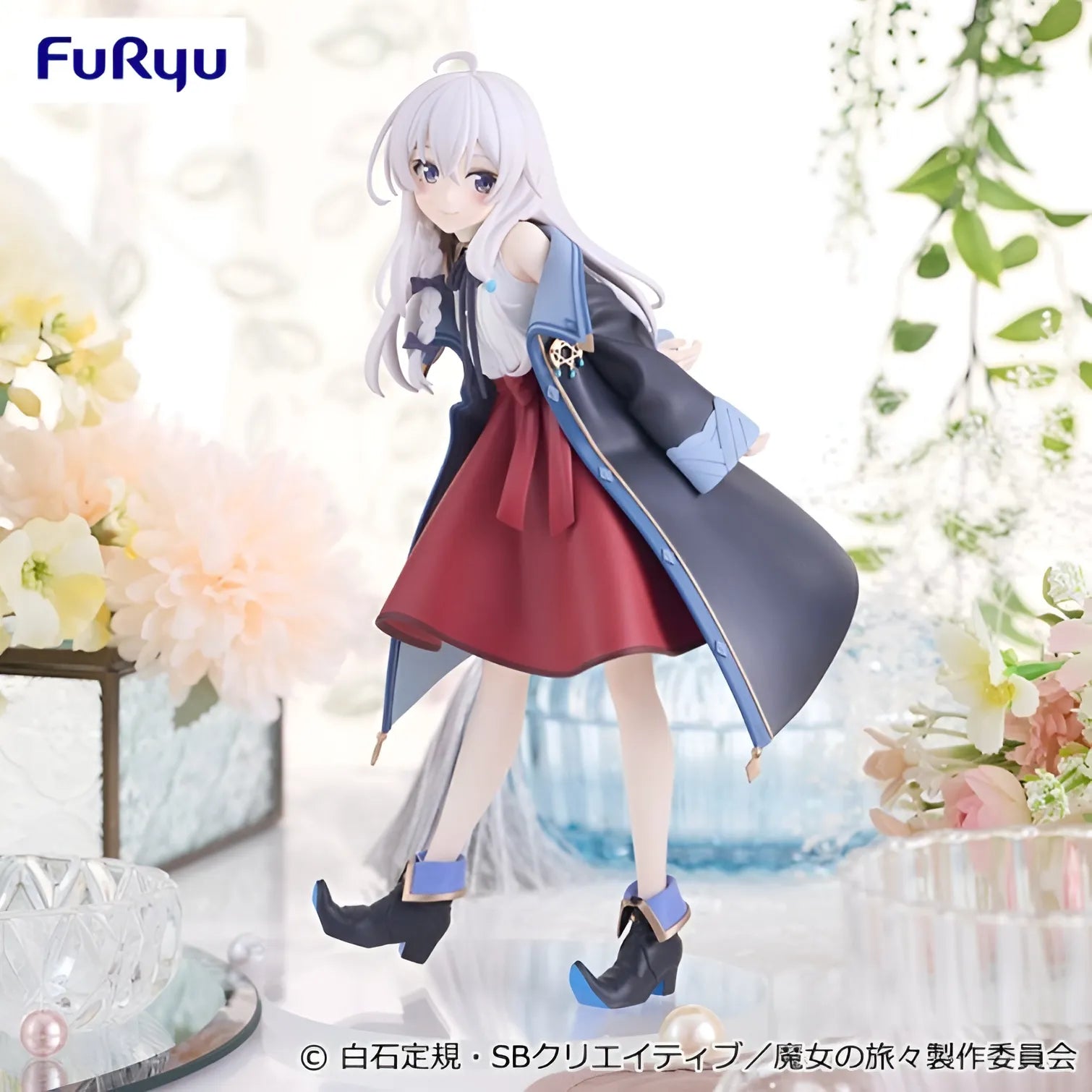Elaina Wandering Witch: The Journey of Elaina Trio-Try-iT Prize Figure by FuRyu (02/2026) - Mandorama [src:https://tokutame.net/wp-content/uploads/2025/11/prize-202602-majotabi-furyu.webp]