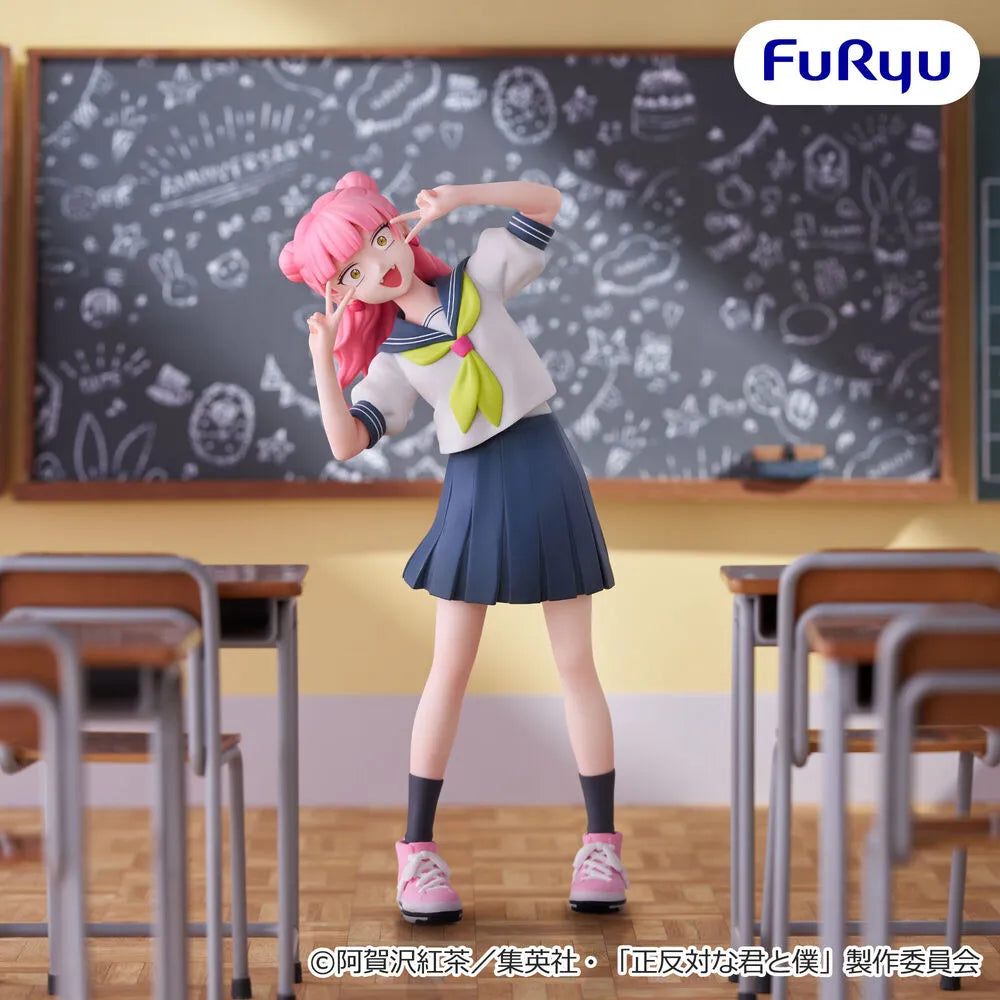 Suzuki You and I Are Polar Opposites Muchu-to Figure Prize Figure by FuRyu (07/2026) - Mandorama [src:https://tokutame.net/wp-content/uploads/2026/07/prize-202607-seikantai-furyu1.webp]