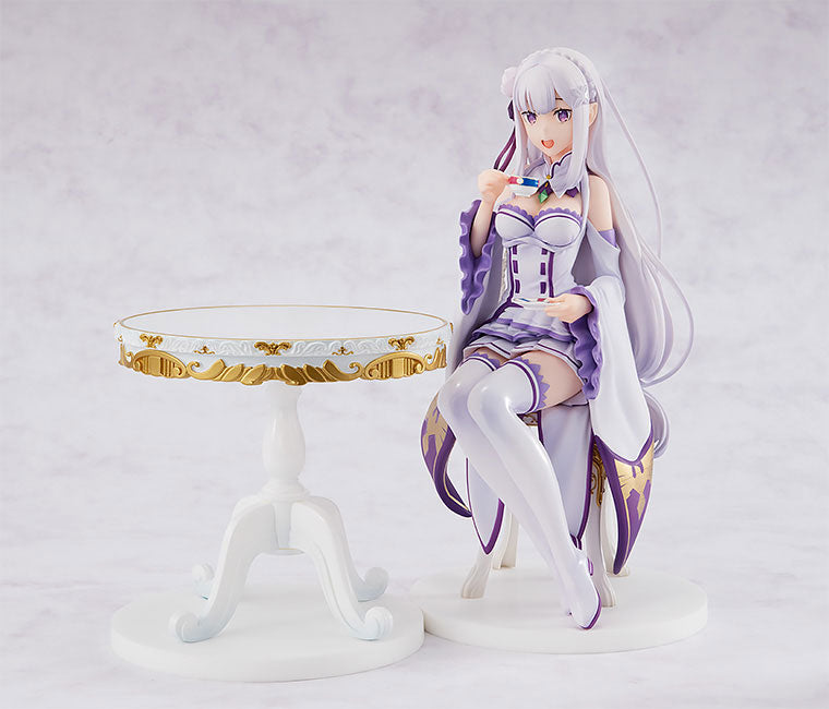 KDcolle Re:ZERO -Starting Life in Another World- Emilia Tea Party Ver. 1/7 