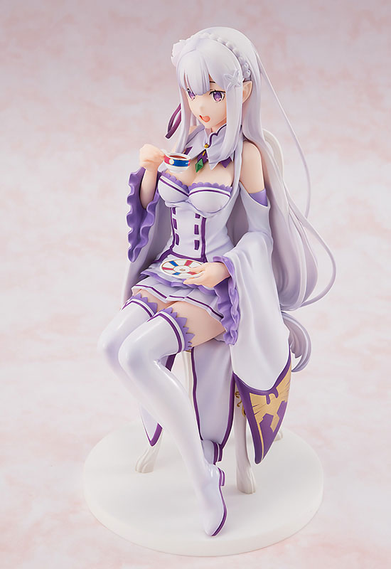 KDcolle Re:ZERO -Starting Life in Another World- Emilia Tea Party Ver. 1/7 
