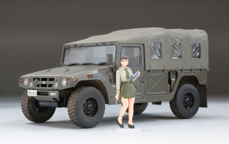 1/35 Rekisou Wotome Hinata w/High Mobility Vehicle Plastic Model