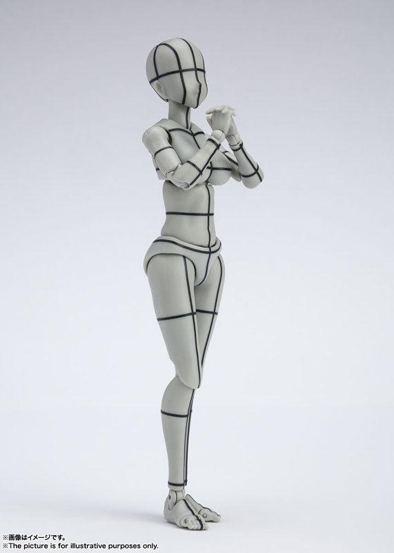 S.H.Figuarts Body-chan -Kentaro Yabuki- Wire frame (Gray Color Ver.)