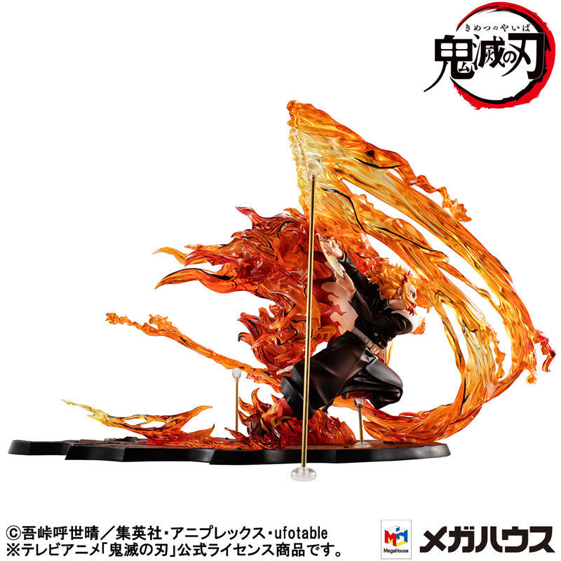  Precious G.E.M. Series Demon Slayer: Kimetsu no Yaiba Kyojuro Rengoku Flame Breathing Fifth Form "Flame Tiger" 