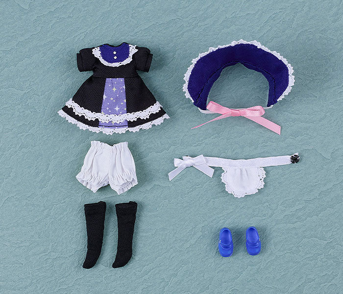 Nendoroid Doll Outfit Set Retro One-piece Dress (Black)
