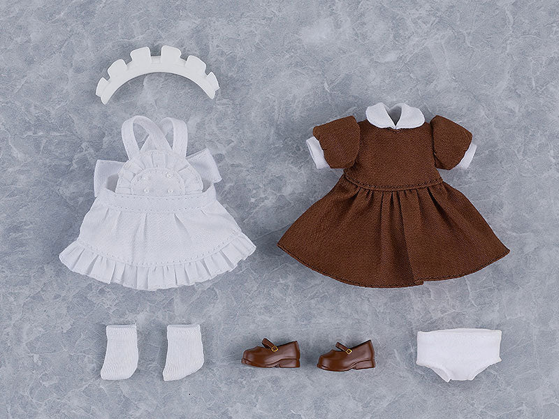 Nendoroid Doll Work Outfit Set: Maid Outfit Mini (Brown)